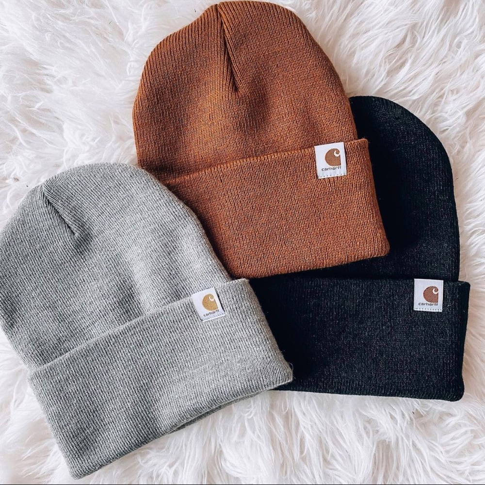 Brown Carhartt Beanie